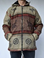 Hooded sharma jacket