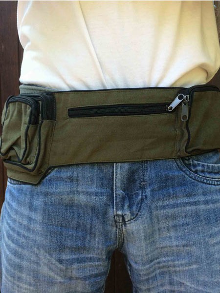 Hip pocket belt