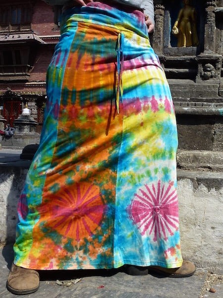 Happy Himalayan skirt