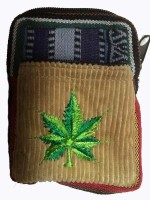 Rasta leaf purse