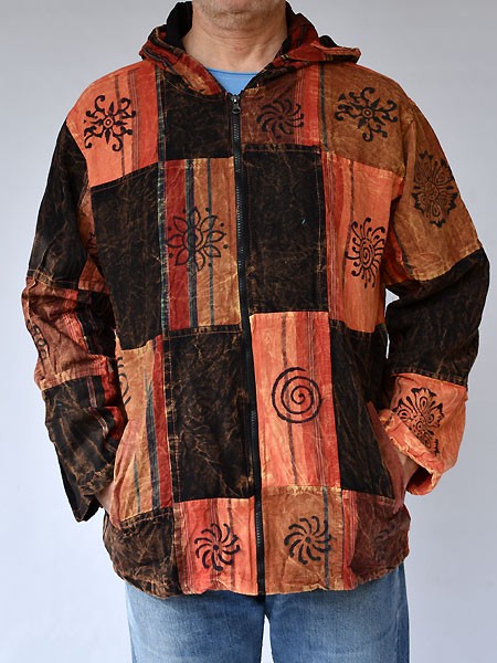 Sharma cotton patch jacket