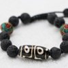 Lava stone mala beads
