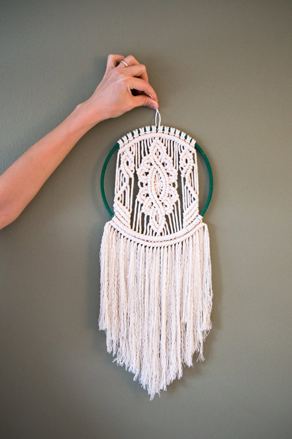 Macrame wall hanging