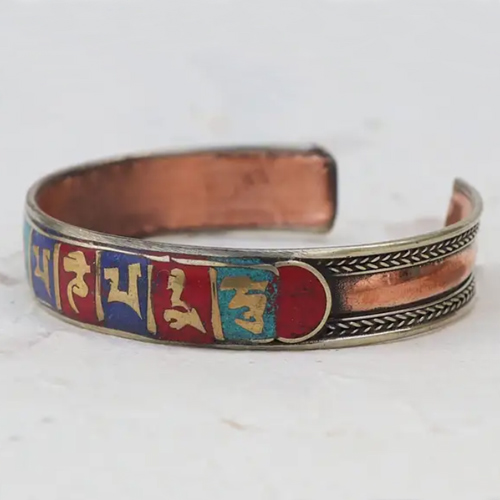 Om mantra Nepalese bracelet