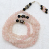 Rose quartz mala beads