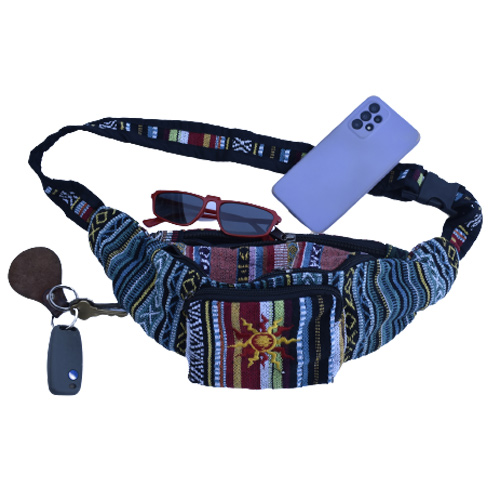 Cotton hippie fanny pack