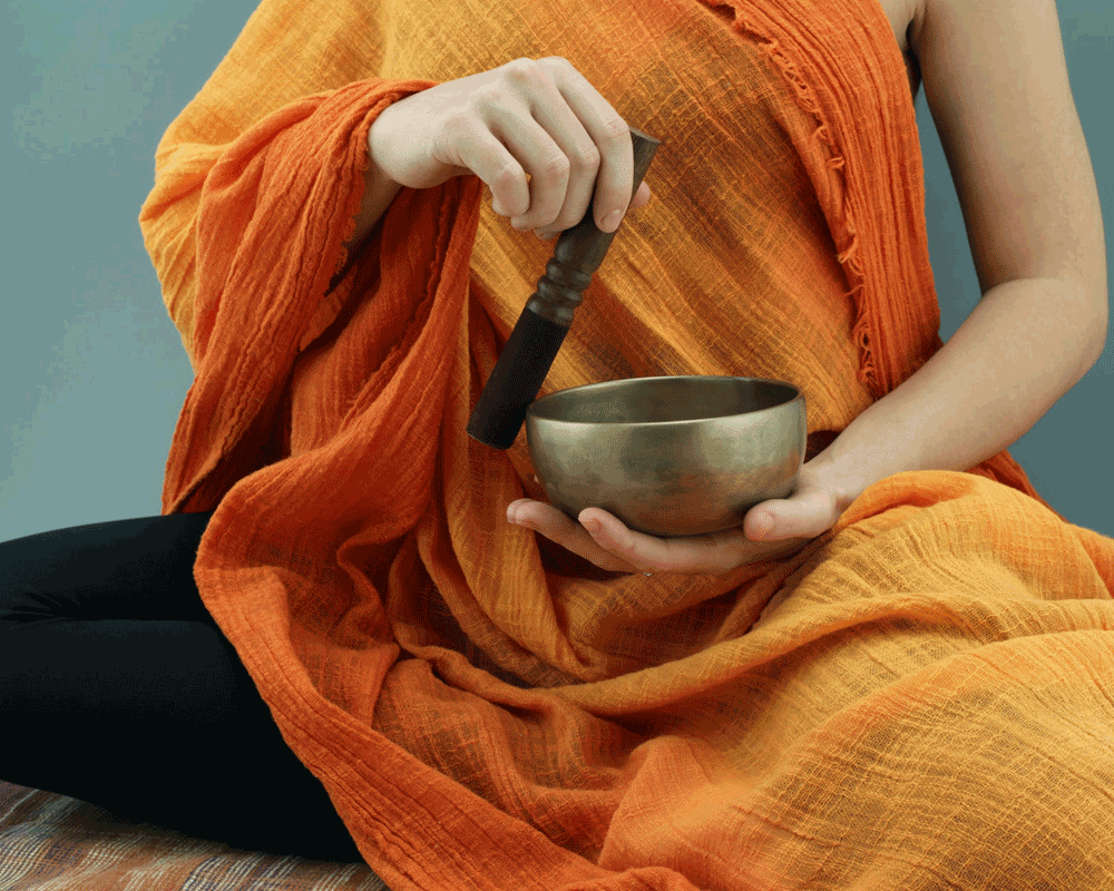 Tibetan singing bowl
