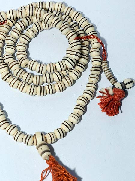 Spiral bone mala