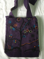 Tree of life passport bag