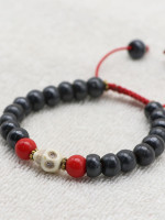 Yak bone wrist mala