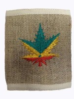 Portefeuille en chanvre feuille de marijuana