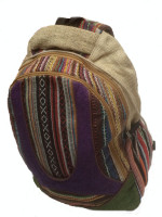 Hippie hemp rucksacks and backpacks made in Nepal