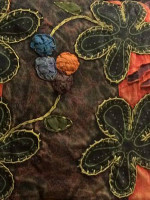 Patch flower hippy bags