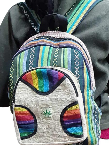 Wholesale Hemp & Cotton Rucksack