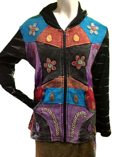 Nepalese Flower Hoodie