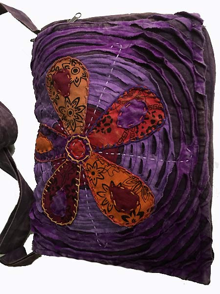 The big hippie flower bag