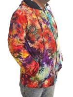 Printed Hippie Hoodie