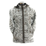 Hand knitted wool jacket