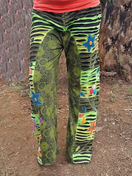Hippie cotton pants