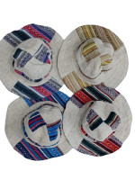 Hippie patch hemp hat