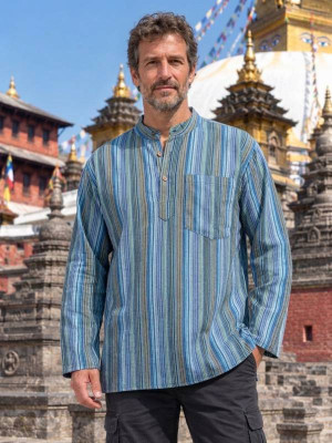 Hippie grandad shirts from Nepal