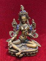Green Tara Statue