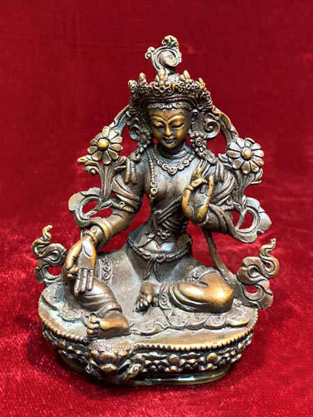 Green Tara Statue
