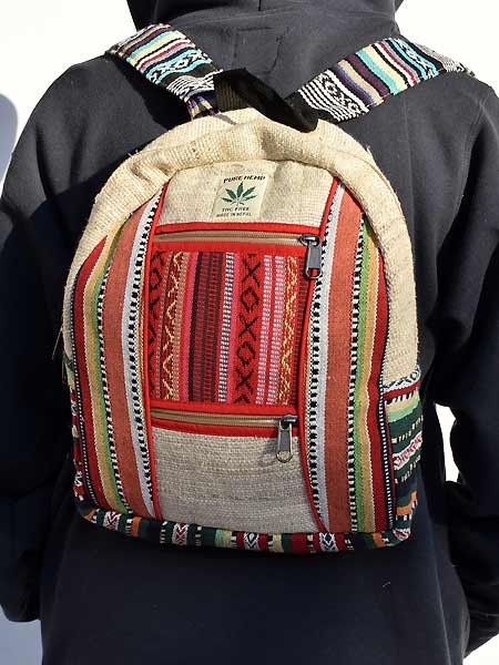 Hemp Small Backpack
