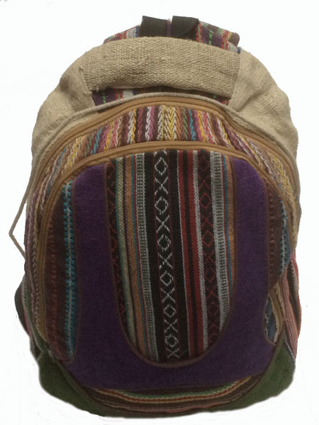 Pure hemp backpack