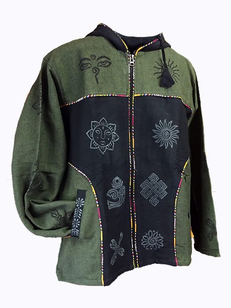 Nepalese Jacket-block print