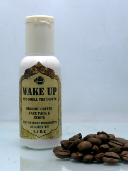 Organic Coffee Face Pack & Scrub