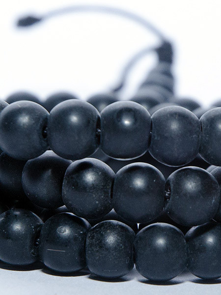 Fossil Stone Mala