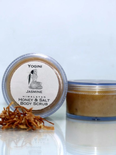 Yogini Jasmine Honey and Salt Body Scrub