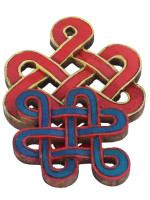 Wooden Endless knot wall hanging