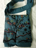 Tree of life passport bag