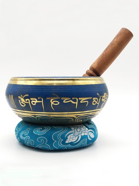 Blue Singing Bowl Set