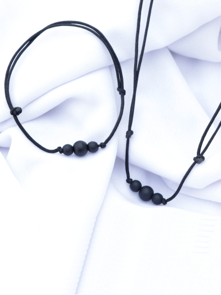 Matte Onyx Stone Set