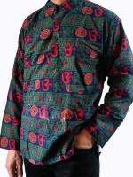 Aum print shirt