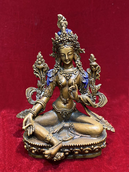 Green Tara Statue