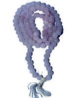 Rose quartz mala