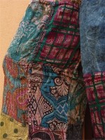 Pantalon aladdin patchwork