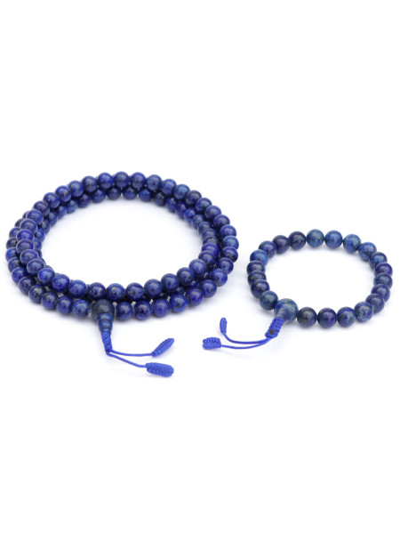 Lapis Lazuli Mala Set