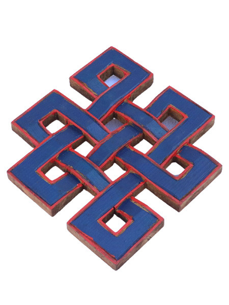 Wooden Endless Knot Wall Decor