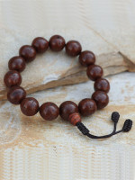 Antique Bodhi Seed Wrist Mala Prayer Beads
