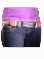 Ethnic woven belt
