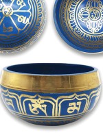 Blue colour Singing Bowl