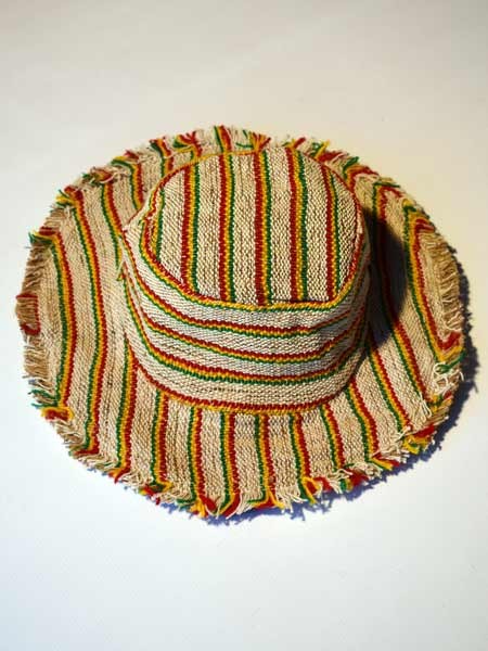 Chapeau de chanvre rastafari