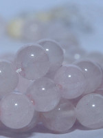Rose quartz mala