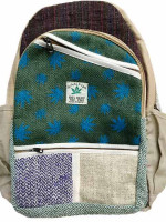 Assorted hemp backpacks