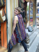 Gypsy wrap poncho